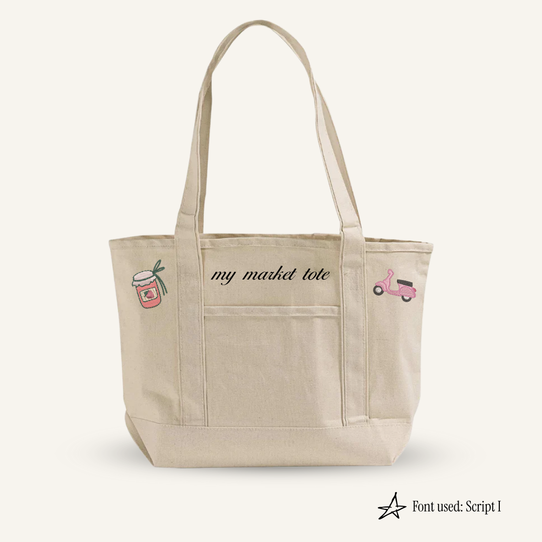 The Daily Market Tote – Icon Duo